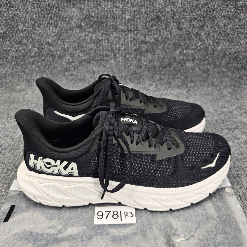 Hoka One One Arahi 7 Womens Size 10 Black White Athletic Road Running Shoes - Picture 13 of 13